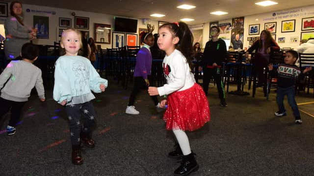 Hartlepool United supporters group throws Christmas parties for youngsters and their families